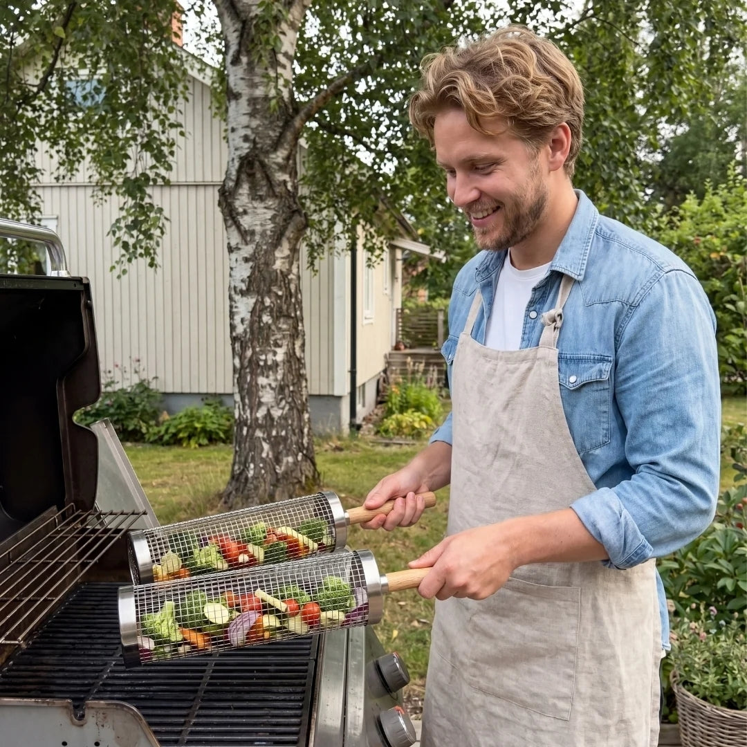 Cesta para parrilla Pro