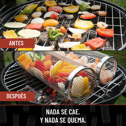 Cesta para parrilla Pro
